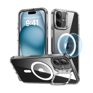 Ốp lưng iPhone 16 ESR Classic Hybrid HaloLock (kèm giá đỡ)