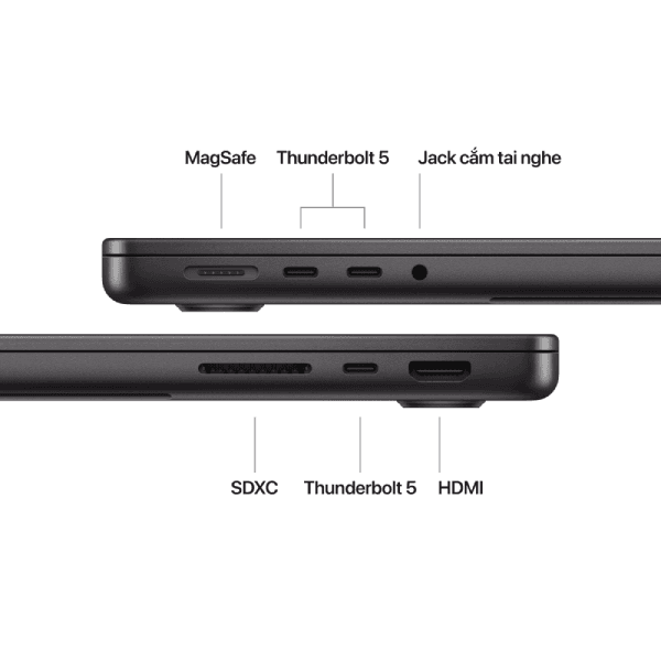 MacBook Pro 2024 16-inch M4 Max 16‑Core CPU | 40‑Core GPU 48GB/1TB Chính Hãng