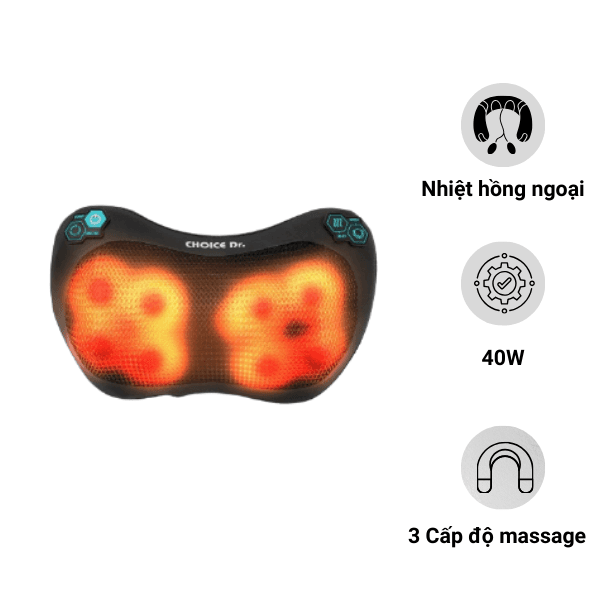 Gối Massage Choice DR DC-022 Chính Hãng