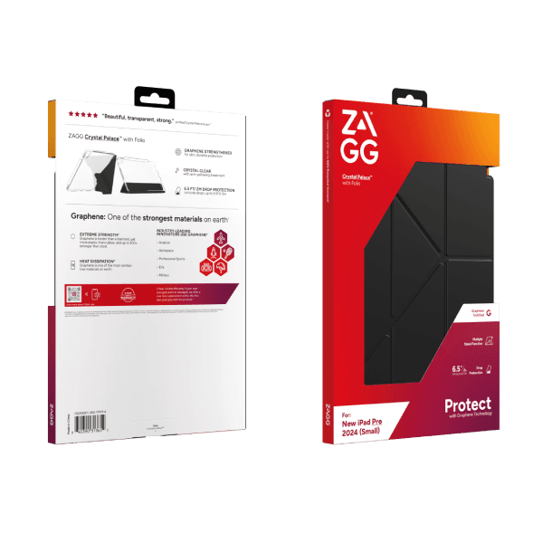 Ốp lưng ZAGG iPad Pro 11-inch (2024) Crystal Palace Folio