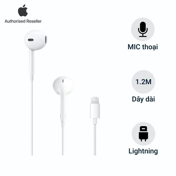 Tai nghe Apple Earpods with Lightning Connector (MWTY3) Chính Hãng