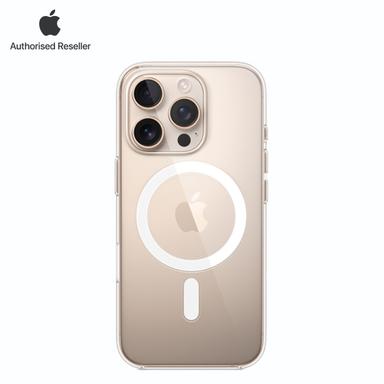 Ốp lưng MagSafe iPhone 16 Pro Max trong suốt Chính Hãng