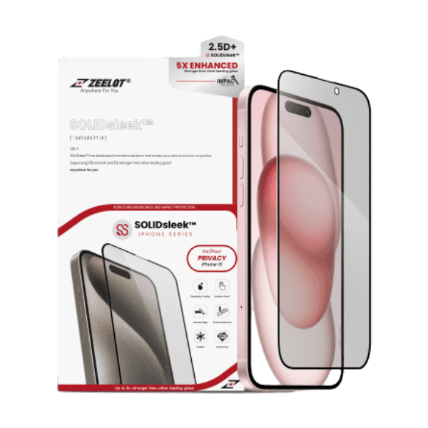 Dán cường lực iPhone 16 Zeelot Chống nhìn trộm