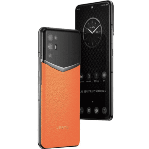 iVertu 5G Calf Leather Dawning Orange (Likenew)