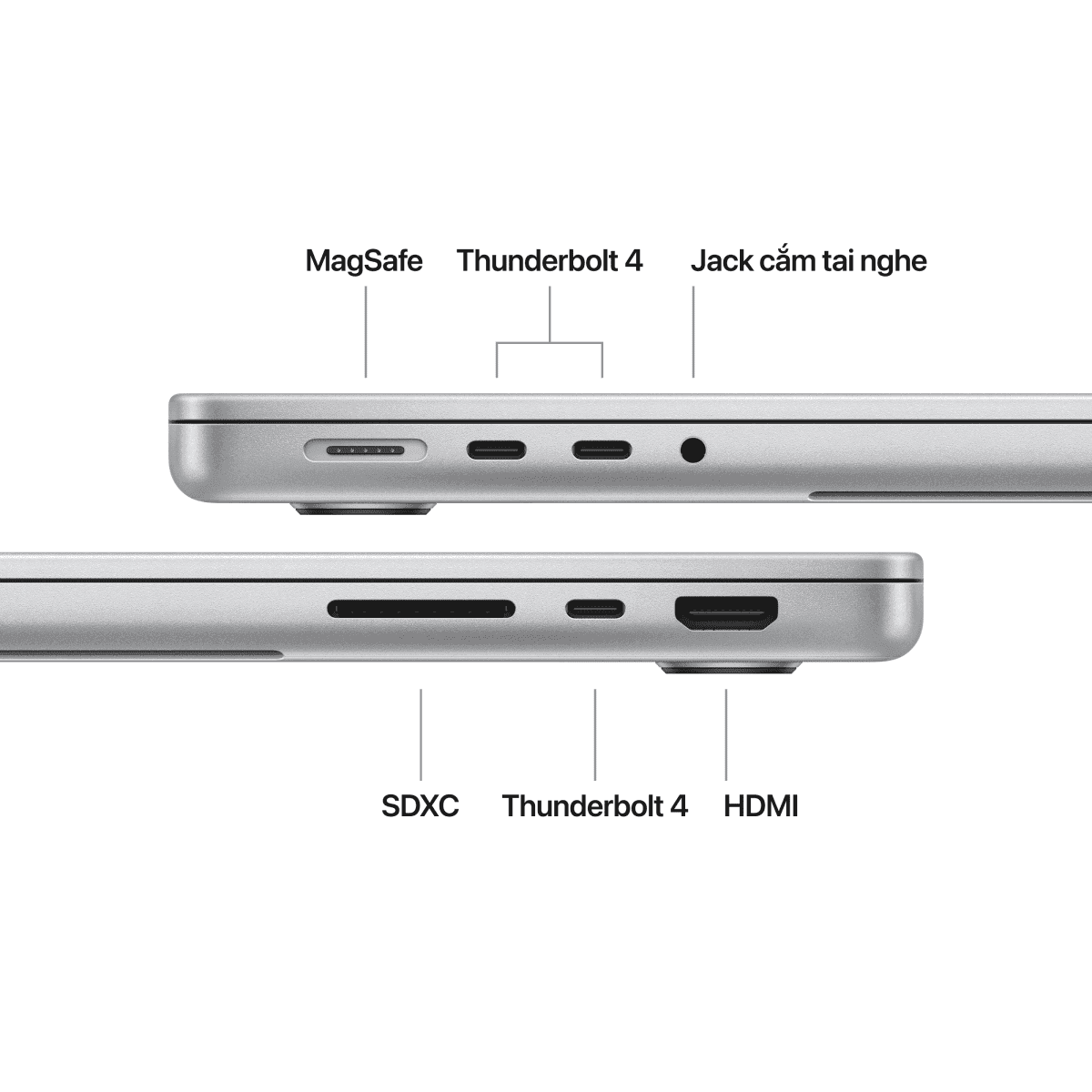 MacBook Pro 2024 14-inch M4 10‑core CPU | 10‑core GPU 16GB/512GB Chính Hãng