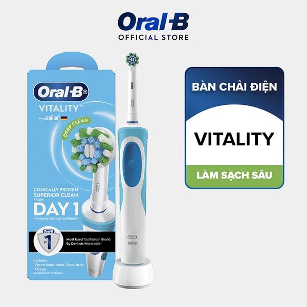 Bàn chải đánh răng điện Oral-B Vitality Deep Clean D12.513