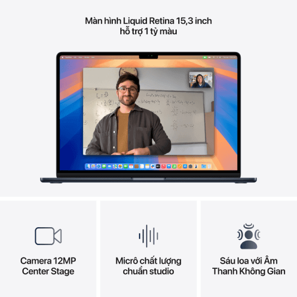 MacBook Air M4 15-inch 16GB/256GB Chính Hãng