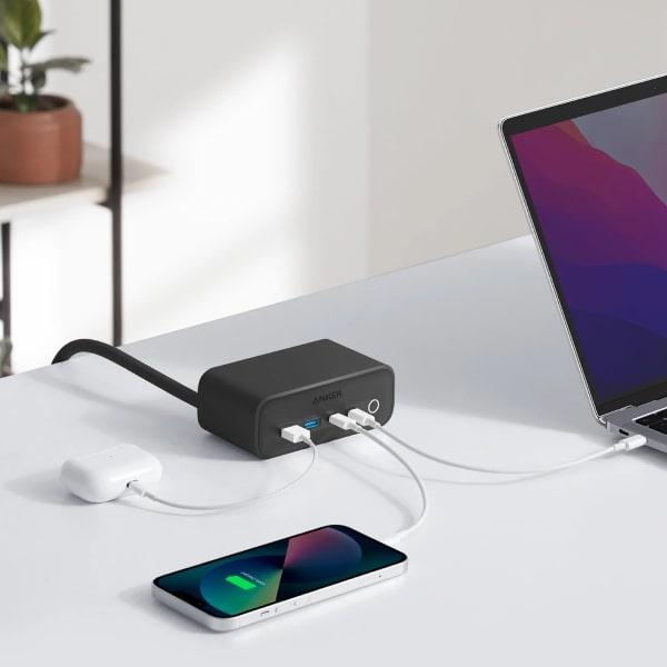 Đế sạc Anker 525 3AC 2A 2C 67W A91C0