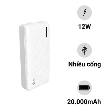 Pin sạc dự phòng 9FIT Lite 20.000mAh Li-Polymer