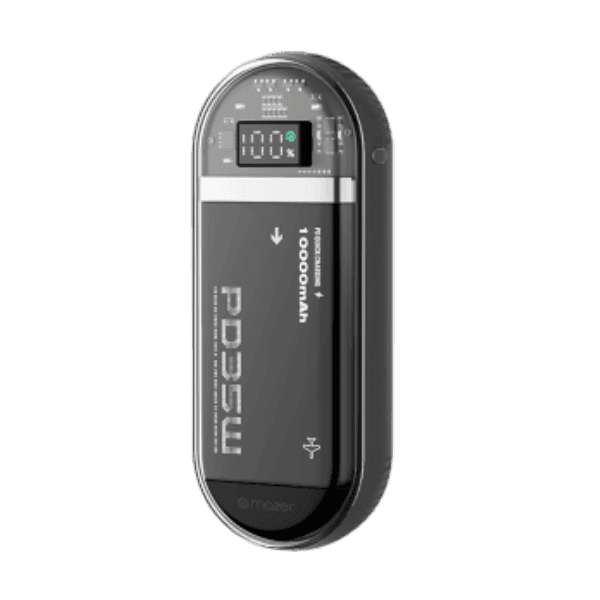 Pin sạc dự phòng kèm cáp Mazer PowerCharge Link 10.000mAh PD35W Dual USB-C