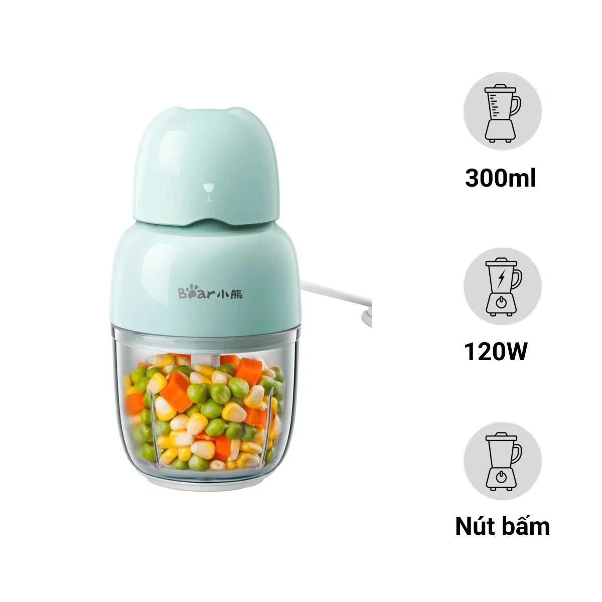 Máy xay thực phẩm đa năng 300ml Bear QSJ-B01P1