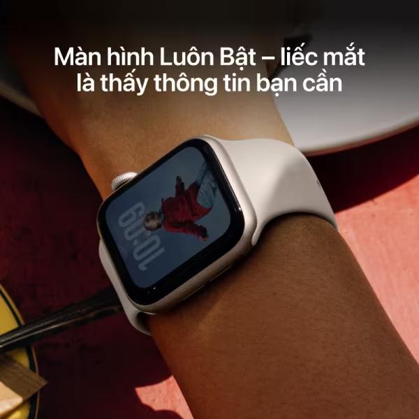 Apple Watch SE 3 (2025) 40mm (5G) Viền nhôm - Dây cao su M/L