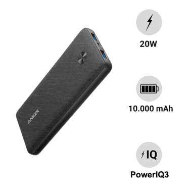Pin sạc dự phòng Anker PowerCore III Sense 10K A1248