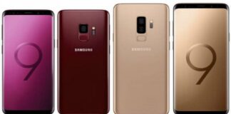 Galaxy-S9-S9-Plus- Surire Gold-Burgundy Red-didongviet