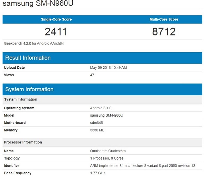 hieu-nang-galaxy-note-9-geekbench-didongviet