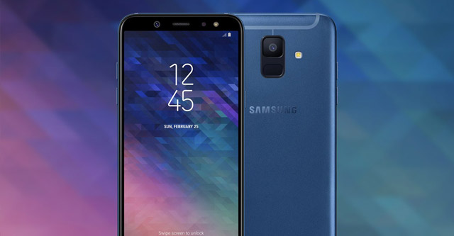 Galaxy A6 2018 giam gia ban tai An Do