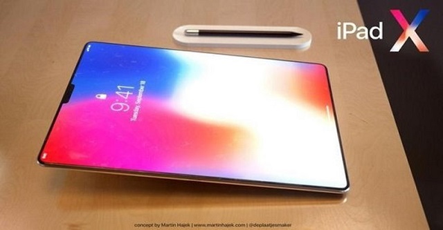 Rò rỉ ảnh dựng iPad 2018 kế thừa thiết kế iPhone X