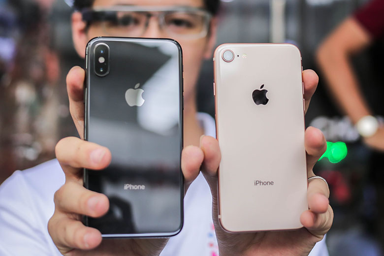 Sự khác biệt giữa iphone x, iphone 10 và samsung Galaxy s9+