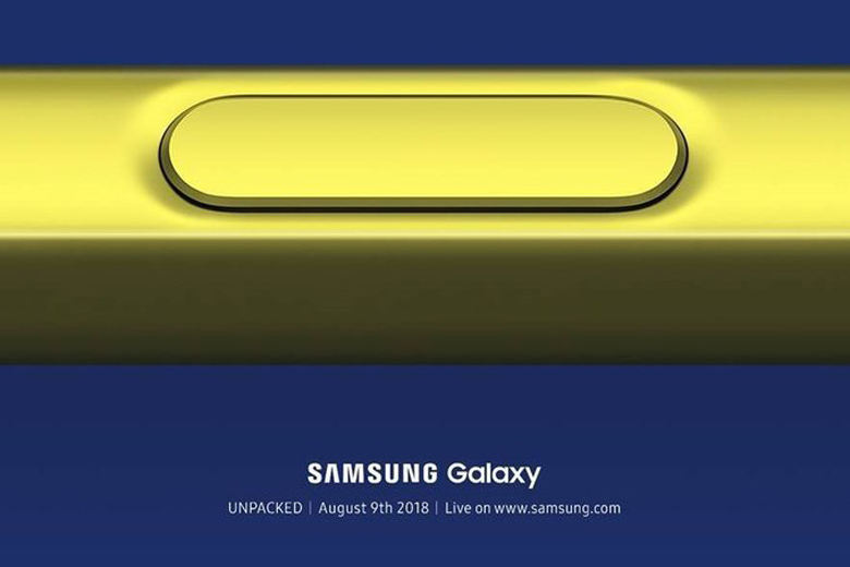 Samsung xac nhan su kien ra mat Galaxy Note 9 se dien ra vao 9 thang 8