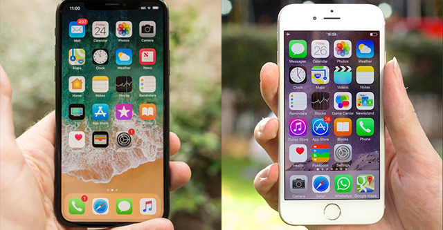Từ iPhone 6 đến iPhone X, diện mạo iPhone đã thay đổi thế nào