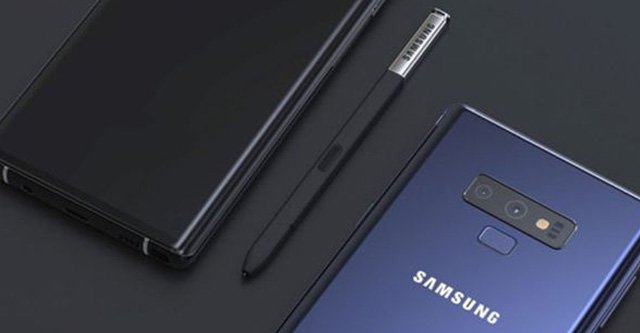 Hình ảnh mở hộp Samsung Galaxy Note 9 kèm thông số cấu hình