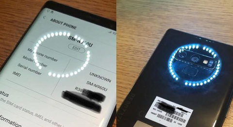Hình ảnh thực tế của Galaxy Note 9 xuất hiện với tên mã SM-N960U anh thuc te galaxy note 9