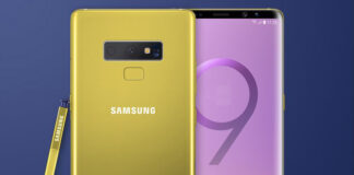 galaxy note 9 phien ban 8gb ram