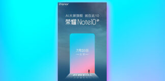 honor note 10 se ra mat vao 31 thang 7