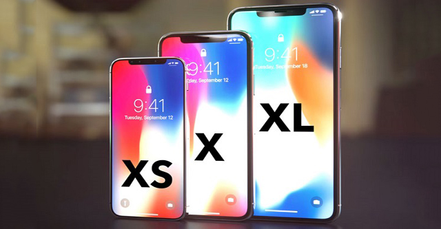 Lộ hàng mô hình iPhone X Plus và iPhone 9 trên video
