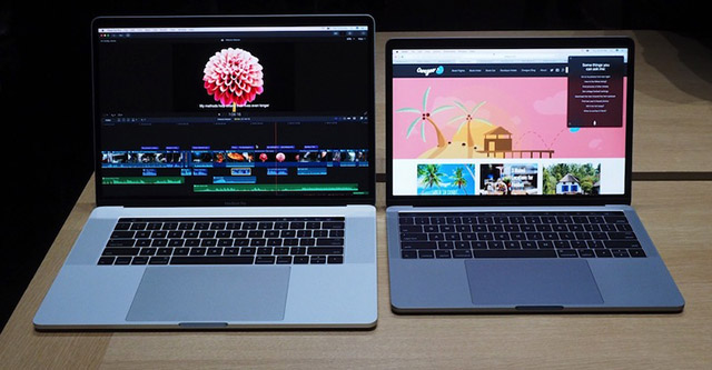 Phiên bản nào của Macbook Pro 2017 được ưa chuộng nhất?