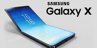 samsung galaxy x dien thoai gap