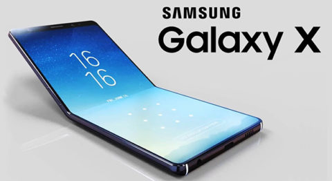 Samsung Galaxy X nhỏ gọn như ví nhưng có màn hình lớn như máy tính bảng samsung galaxy x dien thoai gap