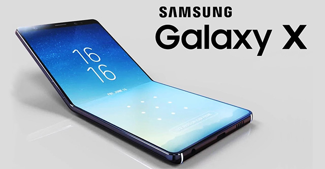 Samsung Galaxy X nhỏ gọn như ví nhưng có màn hình lớn như máy tính bảng