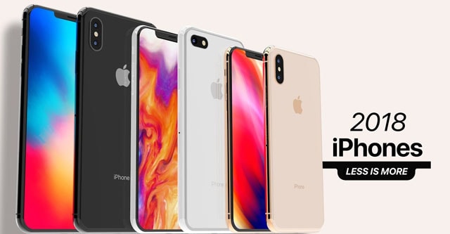 iPhone 2018 bản màn hình 6.1 inch sẽ không được trang bị con chip A12