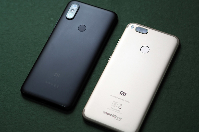 mat sau xiaomi mi a2 va xiaomi mi a1