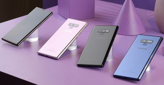 Samsung mô tả các công đoạn tạo ra thiết kế tuyệt mỹ của Galaxy Note 9