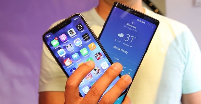 So sánh Samsung Galaxy Note 9 và iPhone X: Cuộc chiến ngàn đô
