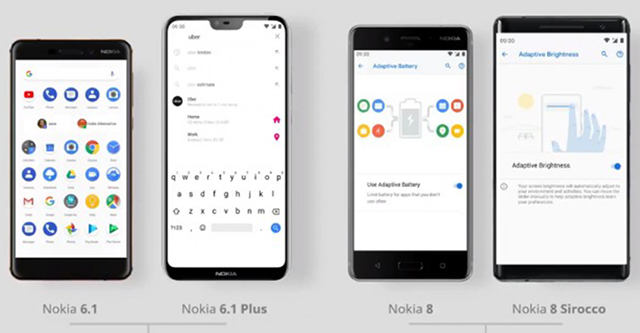 Nokia 6.1 và Nokia 6.1 Plus sẽ cập nhật Android 9 vào tháng 10 này