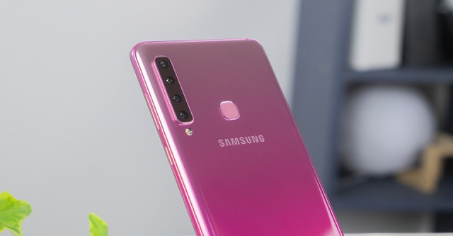 Hình ảnh Samsung Galaxy A9 2018 màu Bubblegum Pink đẹp mê ly