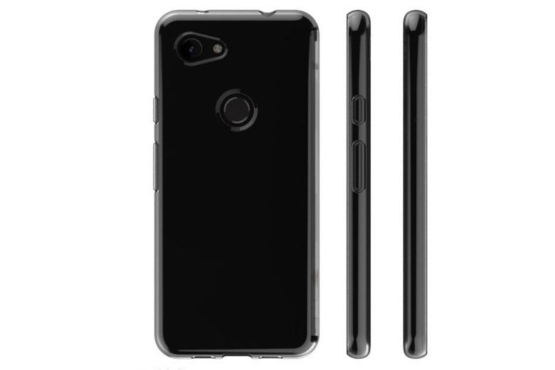 Các cạnh của Google Pixel 3 Lite khá dày