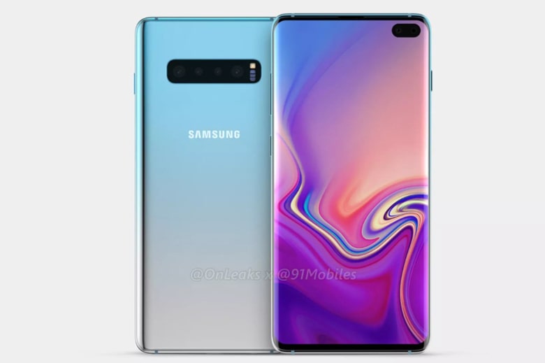 Hình ảnh Galaxy S10 Edge ra mắt tháng 2/2019