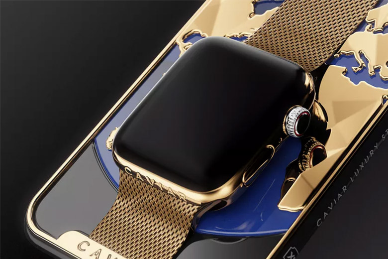 iPhone XS Max tích hợp đồng hồ Apple Watch ở mặt lưng