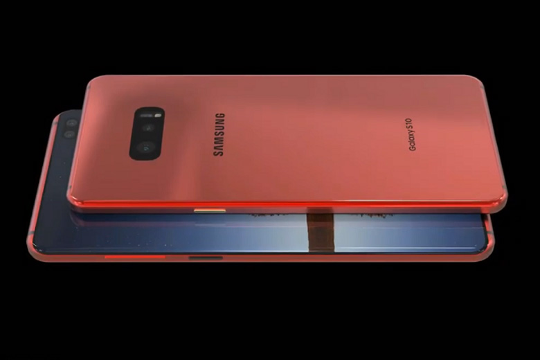 Galaxy S10 phiên bản màu đỏ ấn tượng