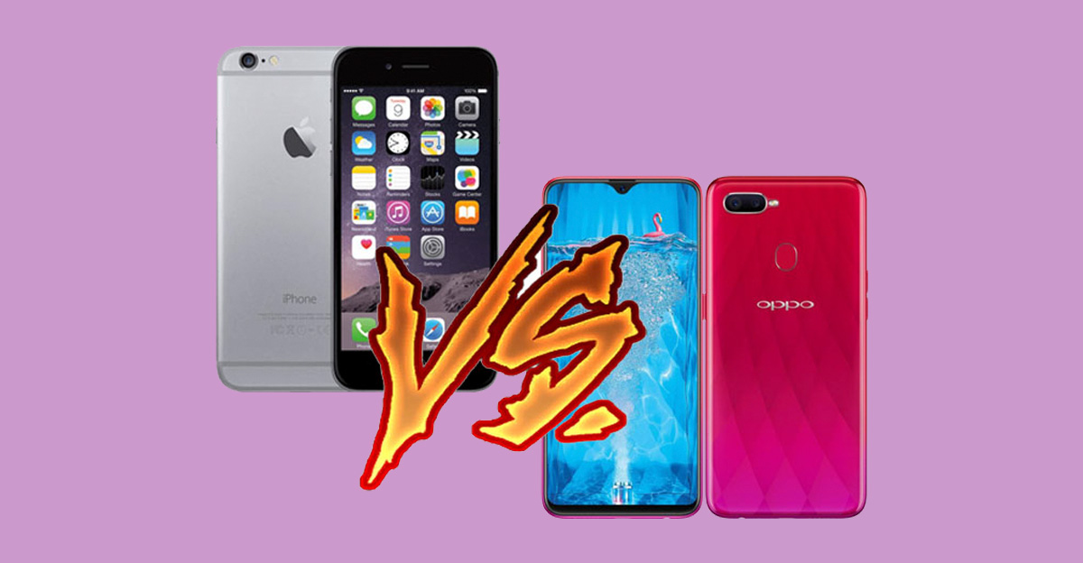 Chọn iPhone 6S plus cũ hay Oppo F9 trong tầm giá 7 triệu đồng?