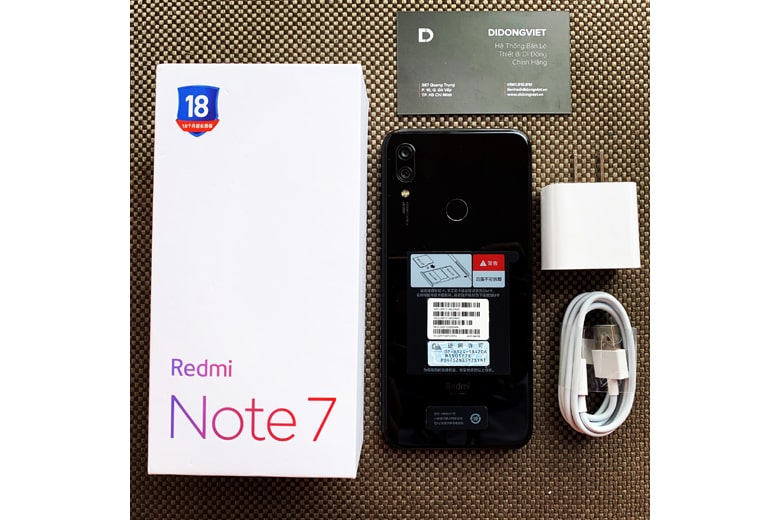 Redmi Note 7 có sự nâng cấp ấn tượng