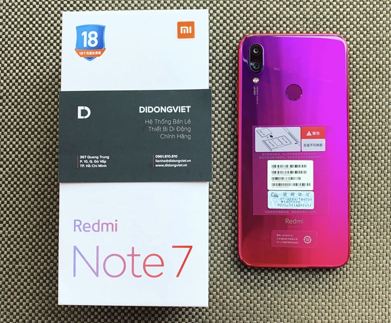 Cấu hình Redmi Note 7 có sự nâng cấp ấn tượng, chip Snapdragon 660