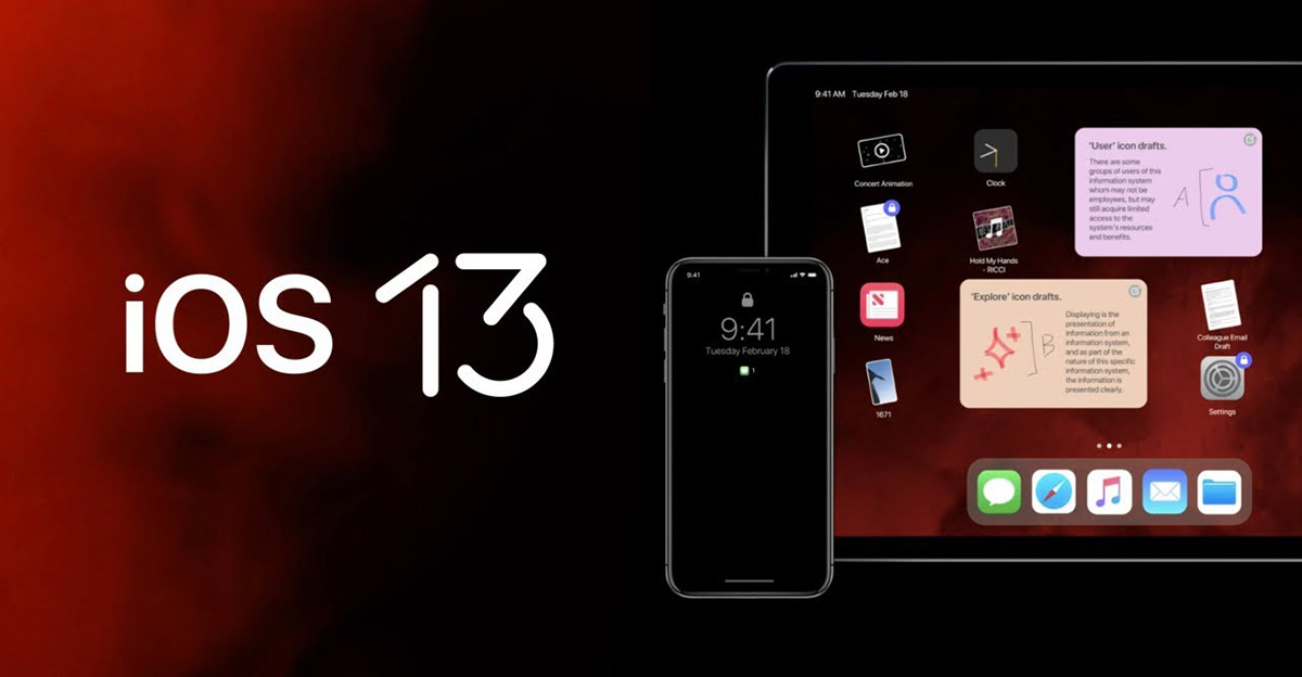 Video concept iOS 13 với chế độ Dark Mode, nhiều tính năng mới