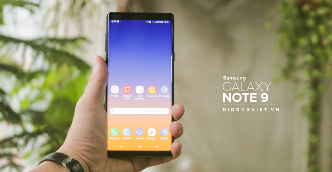 Giá bán Samsung Galaxy Note 9