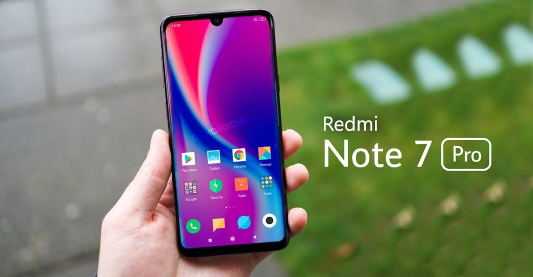 lộ hình ảnh render của xíaomi redmi note 7 pro