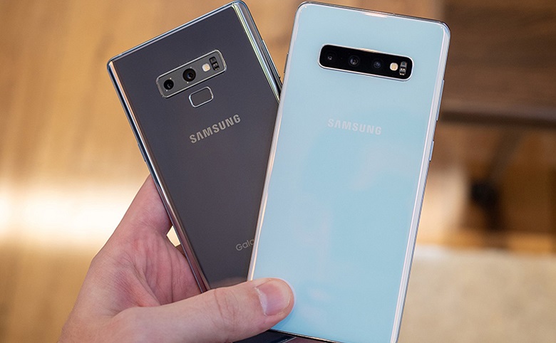 Galaxy S10+ và Galaxy Note 9 là những model cao cấp của Samsung